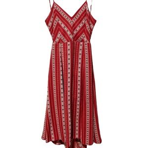 Tie-back Midi Dress